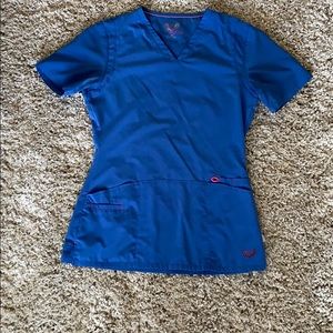 Smitten Scrub Top